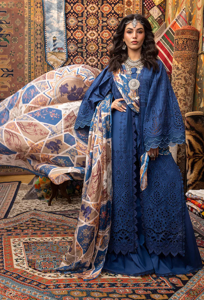 Maria.B. Dhanak Embroidered 3 Piece | MB109