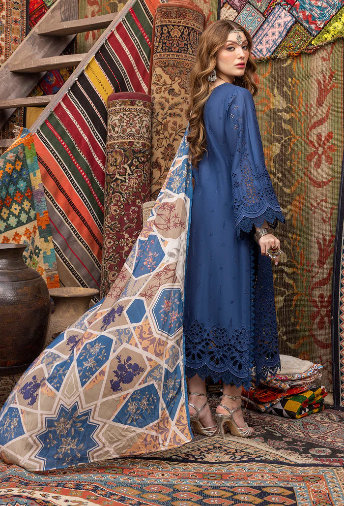 Maria.B. Dhanak Embroidered 3 Piece | MB109