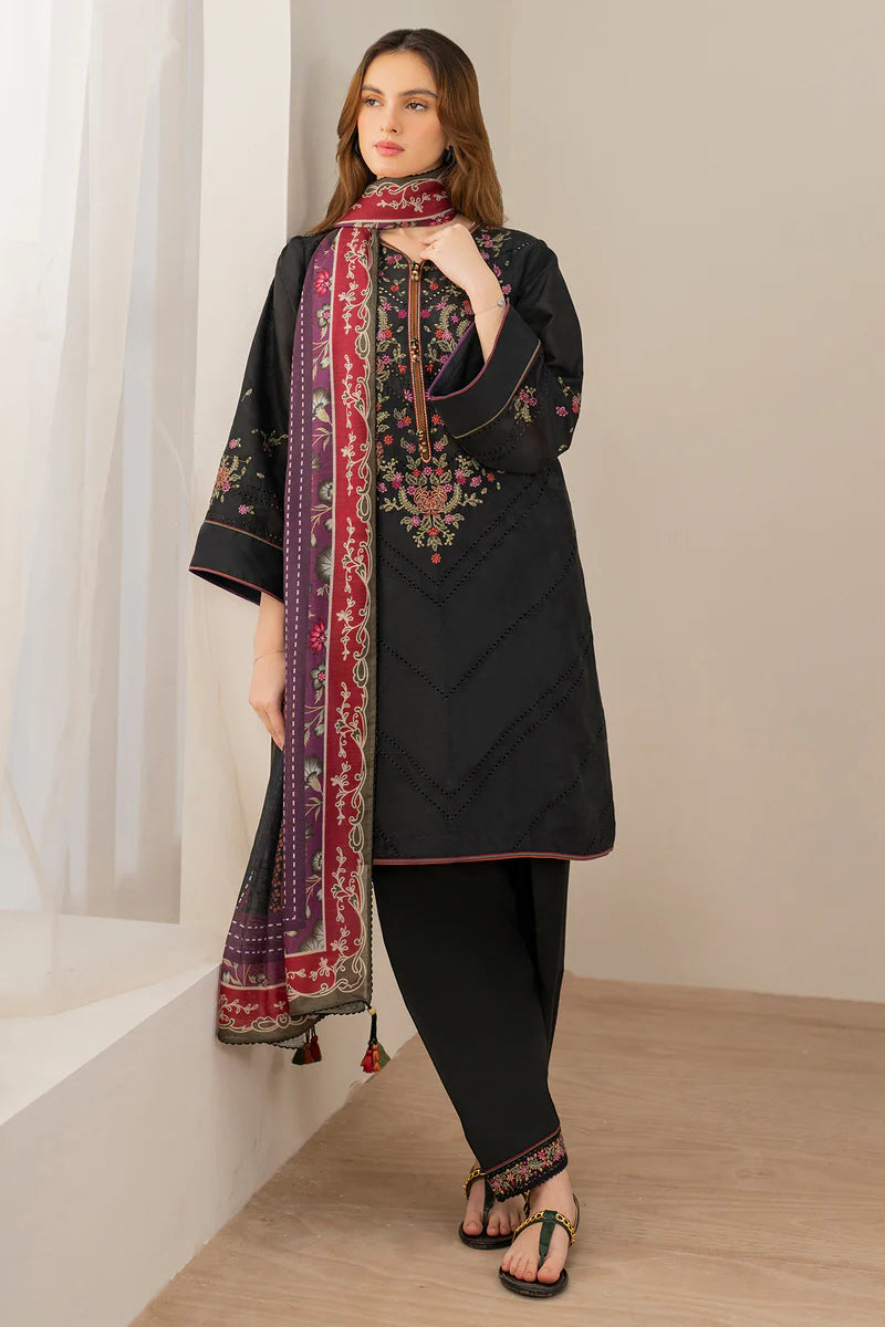 Jazmin Dhanak Embroidered 3 Piece | JZ106
