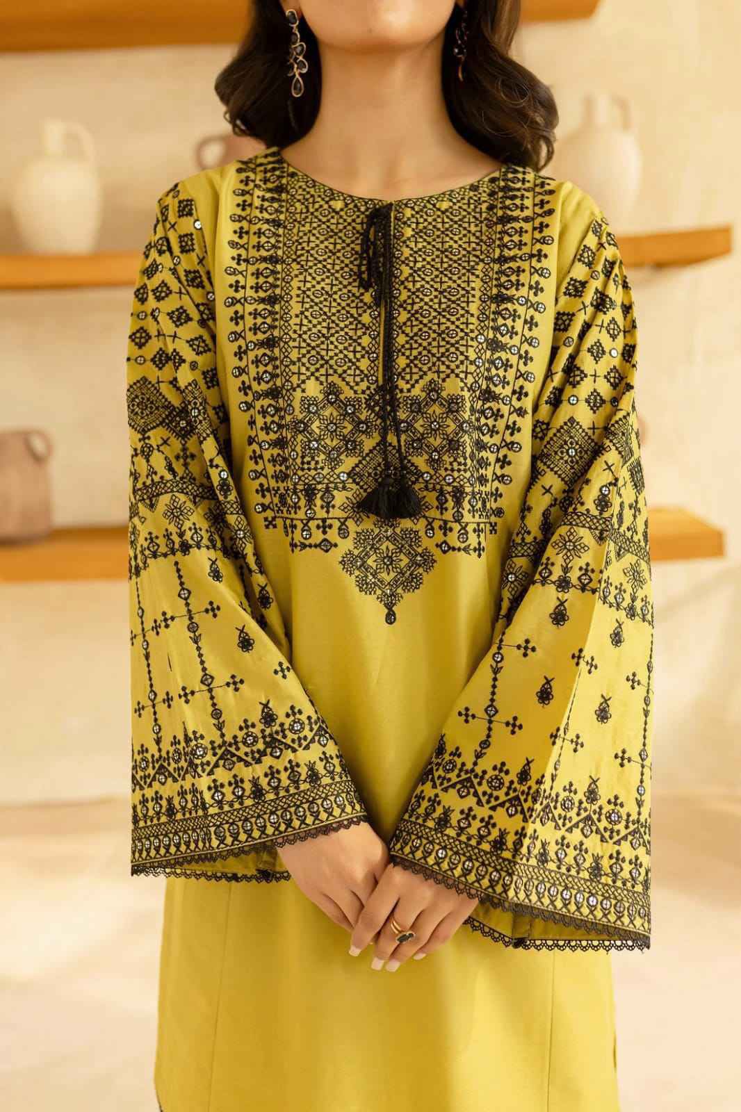 Aisling Dhanak Embroidered 2 Piece | AL112