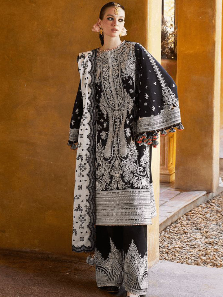 Charizma Dhanak Embroidered 3 Piece | CA100
