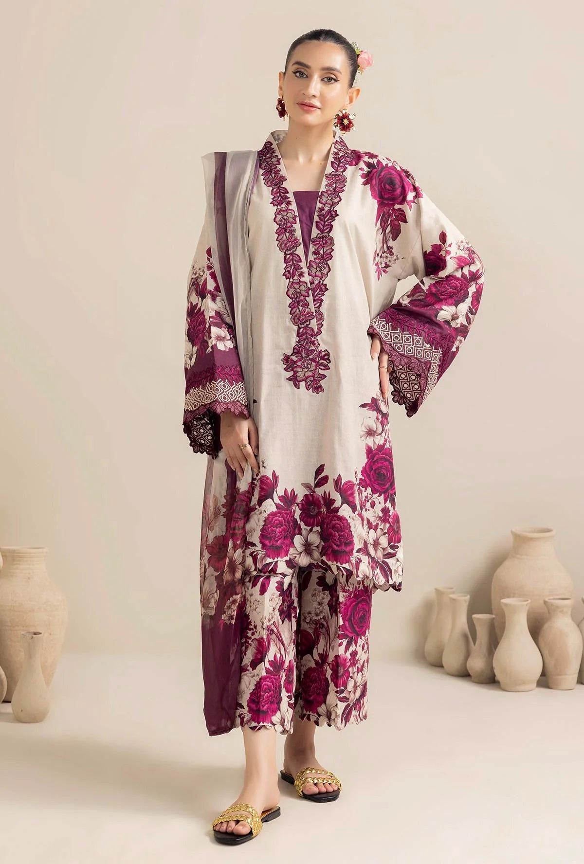 Lulusar Silk Digital Printed 3 Piece | LR115