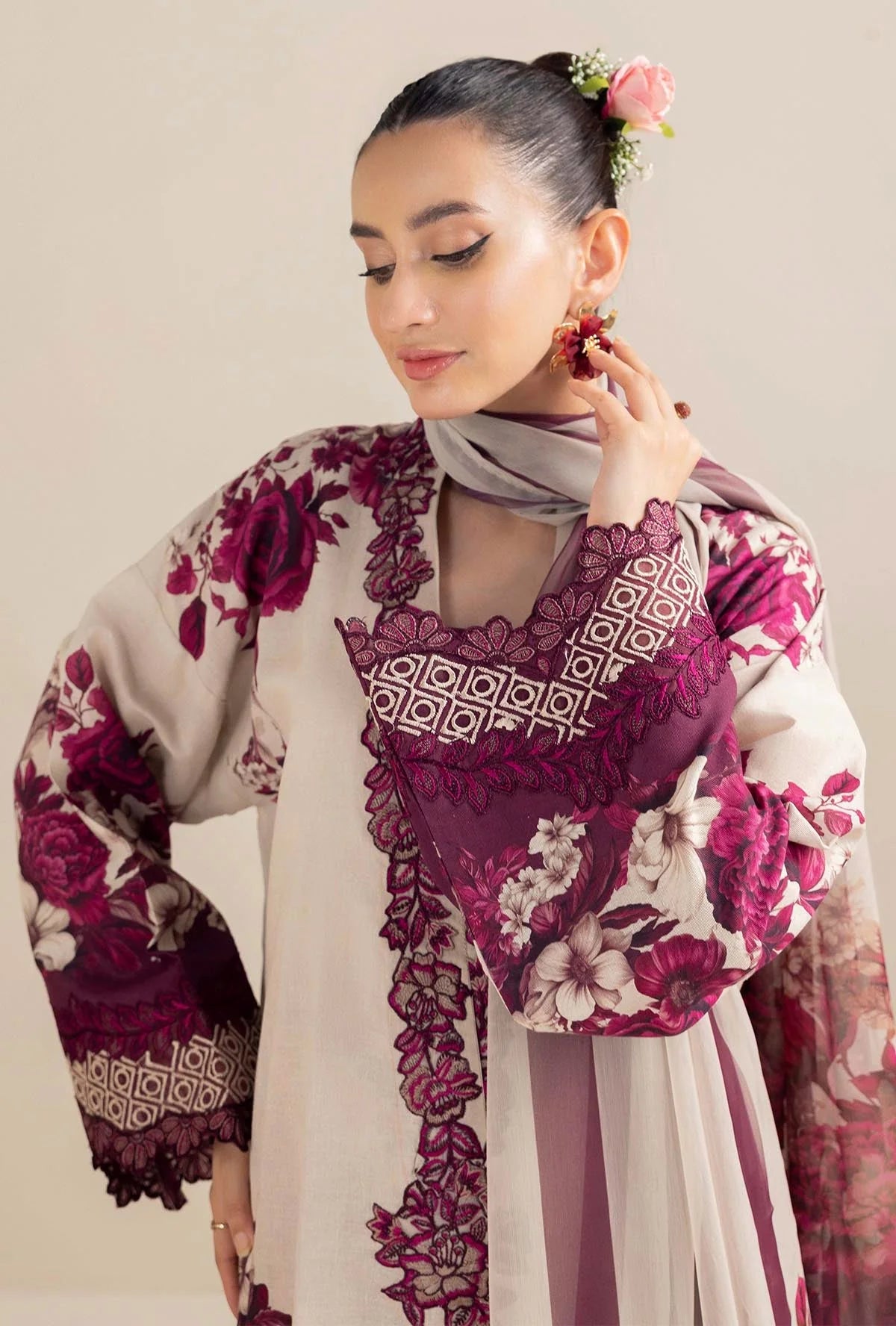 Lulusar Silk Digital Printed 3 Piece | LR115