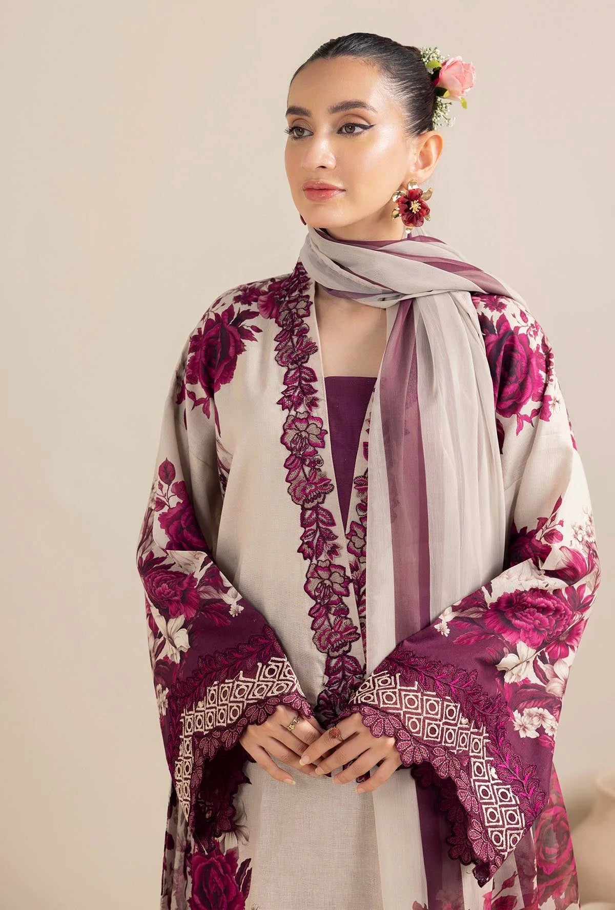 Lulusar Silk Digital Printed 3 Piece | LR115
