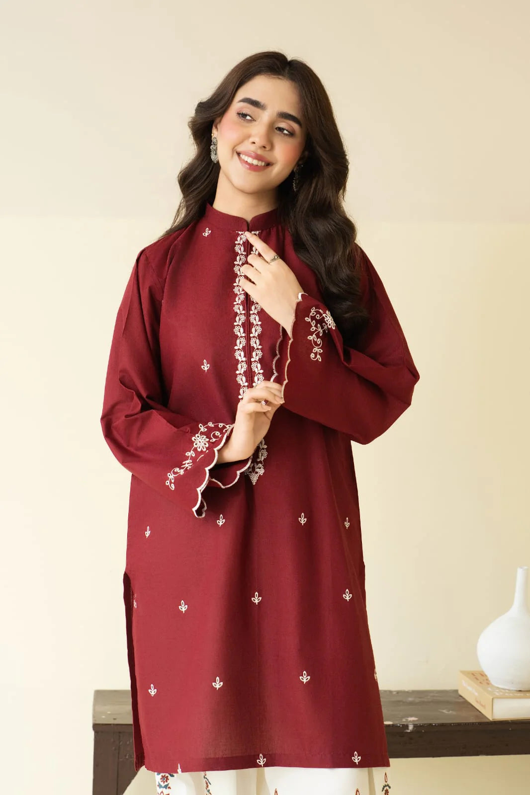 Pezwan Dhanak Embroidered 2 Piece | PZ100