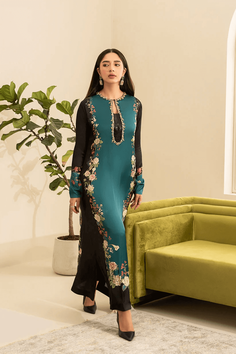 Lulusar Silk Digital Printed 3 Piece | LR100