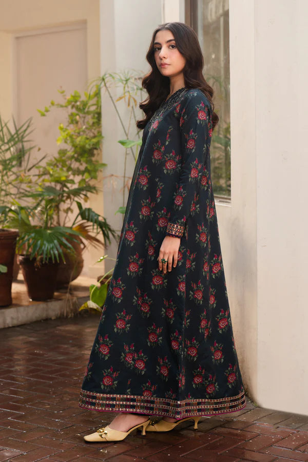 BAROQUE Khaddar Digital Printed 3 Piece | BQ100