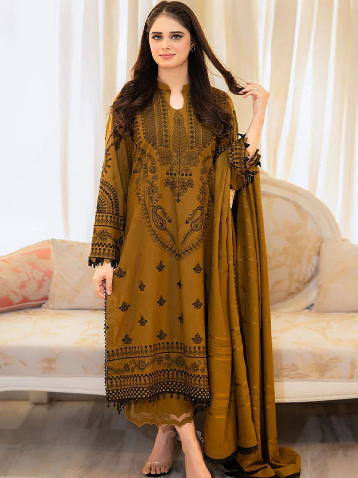 Libaas Dhanak Embroidered 3 Piece | LS100