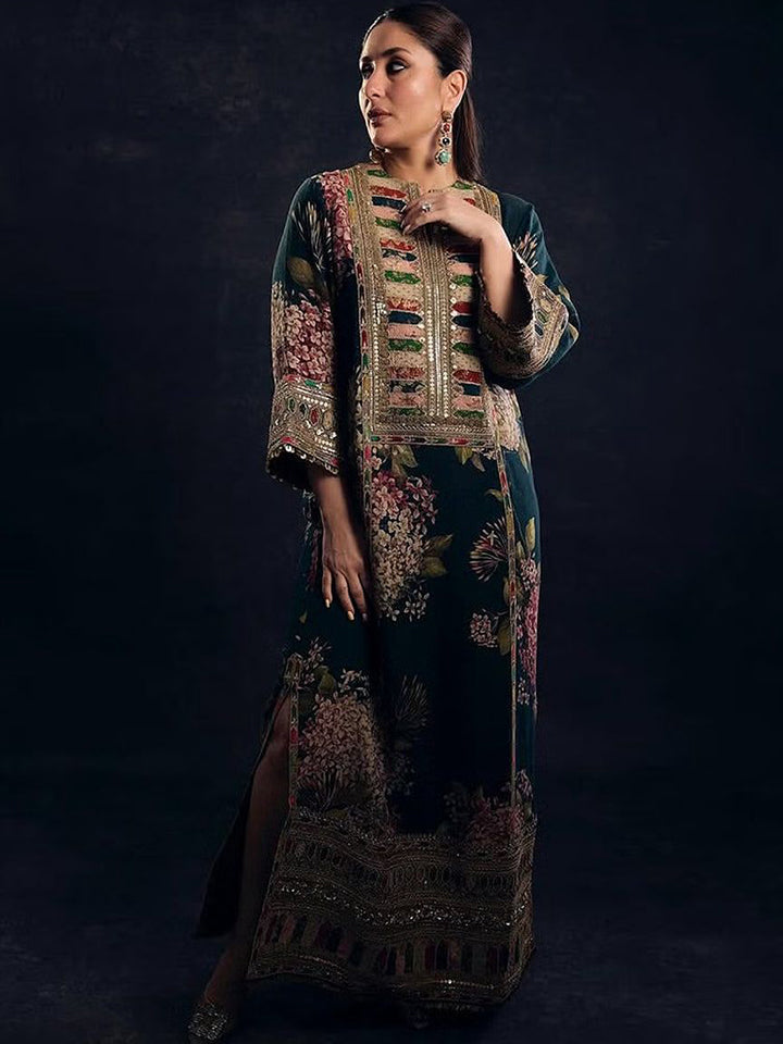 Aneela Shamoz Silk Embroidered 3 Piece | AN107