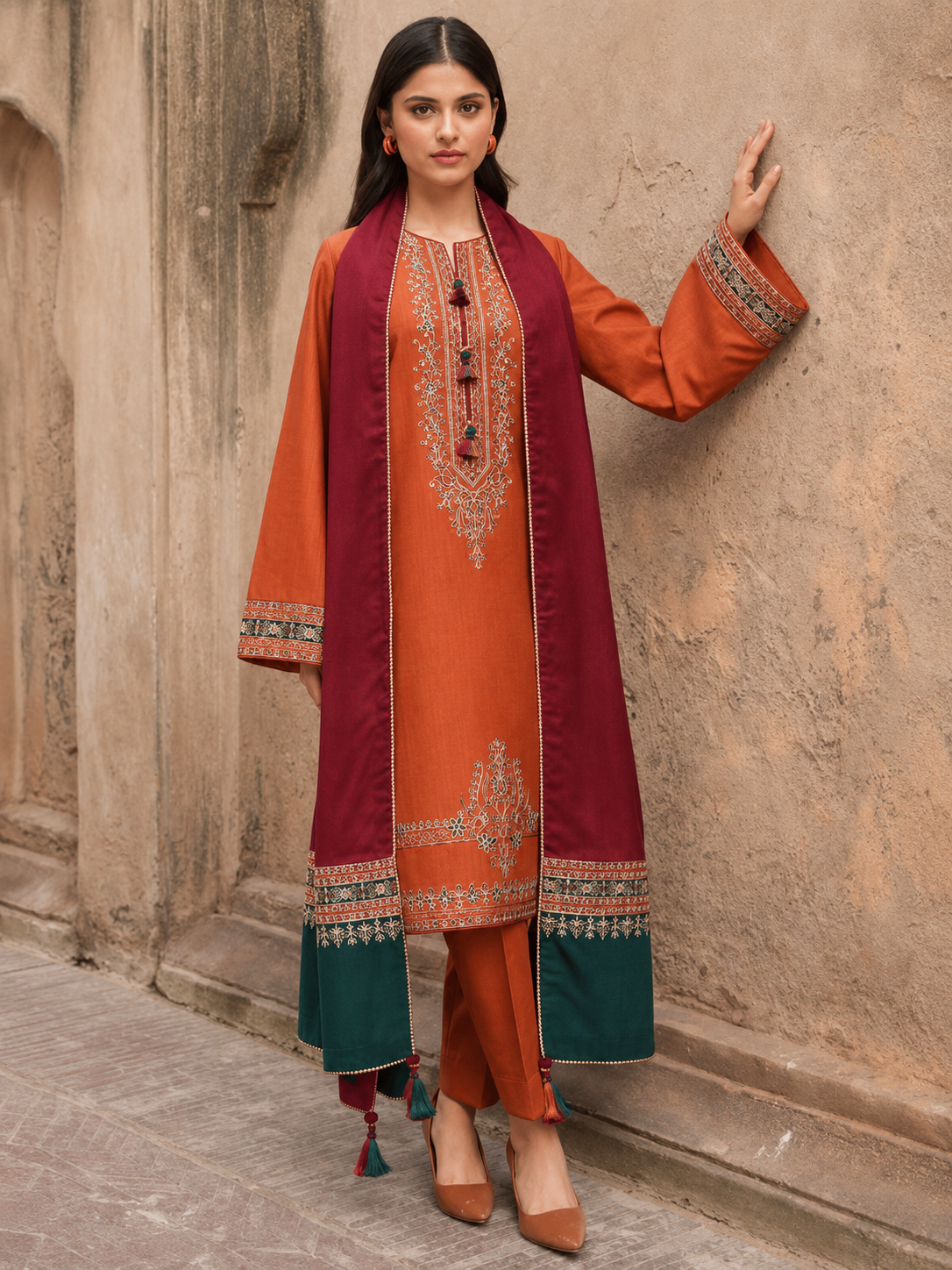 Urge Lawn Embroidered 3 Piece | UG238