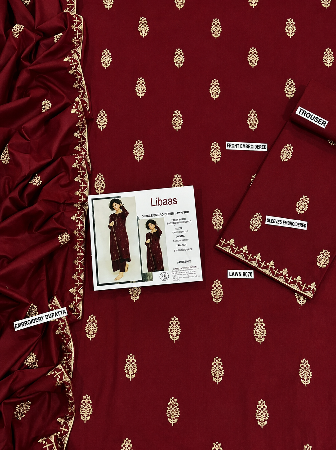 Urge Lawn Embroidered 3 Piece | UG240