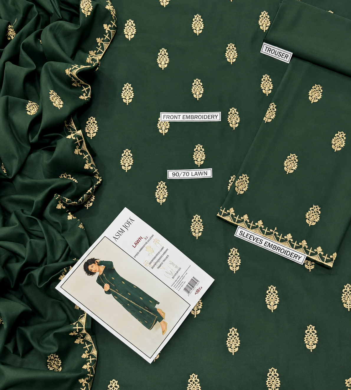 Urge Lawn Embroidered 3 Piece | UG237