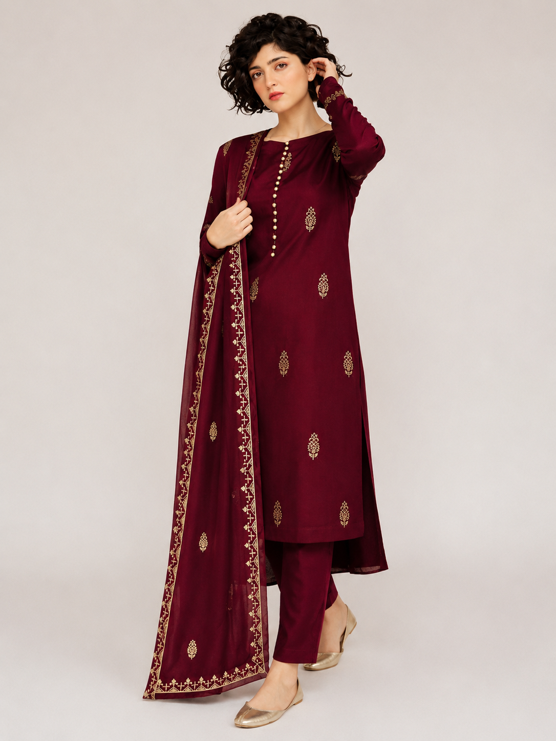 Urge Lawn Embroidered 3 Piece | UG240