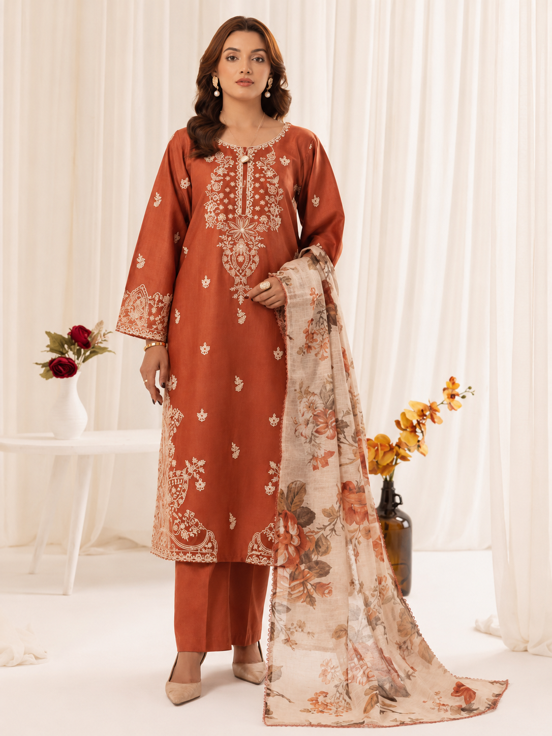 Urge Lawn Embroidered 3 Piece | UG246