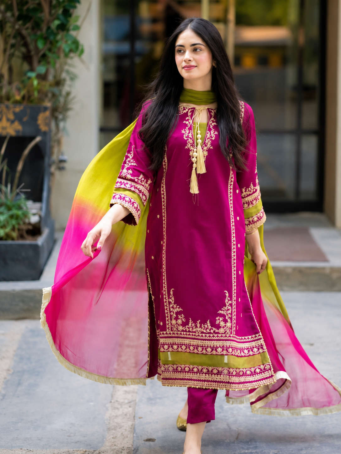 Urge Lawn Embroidered 3 Piece | UG243