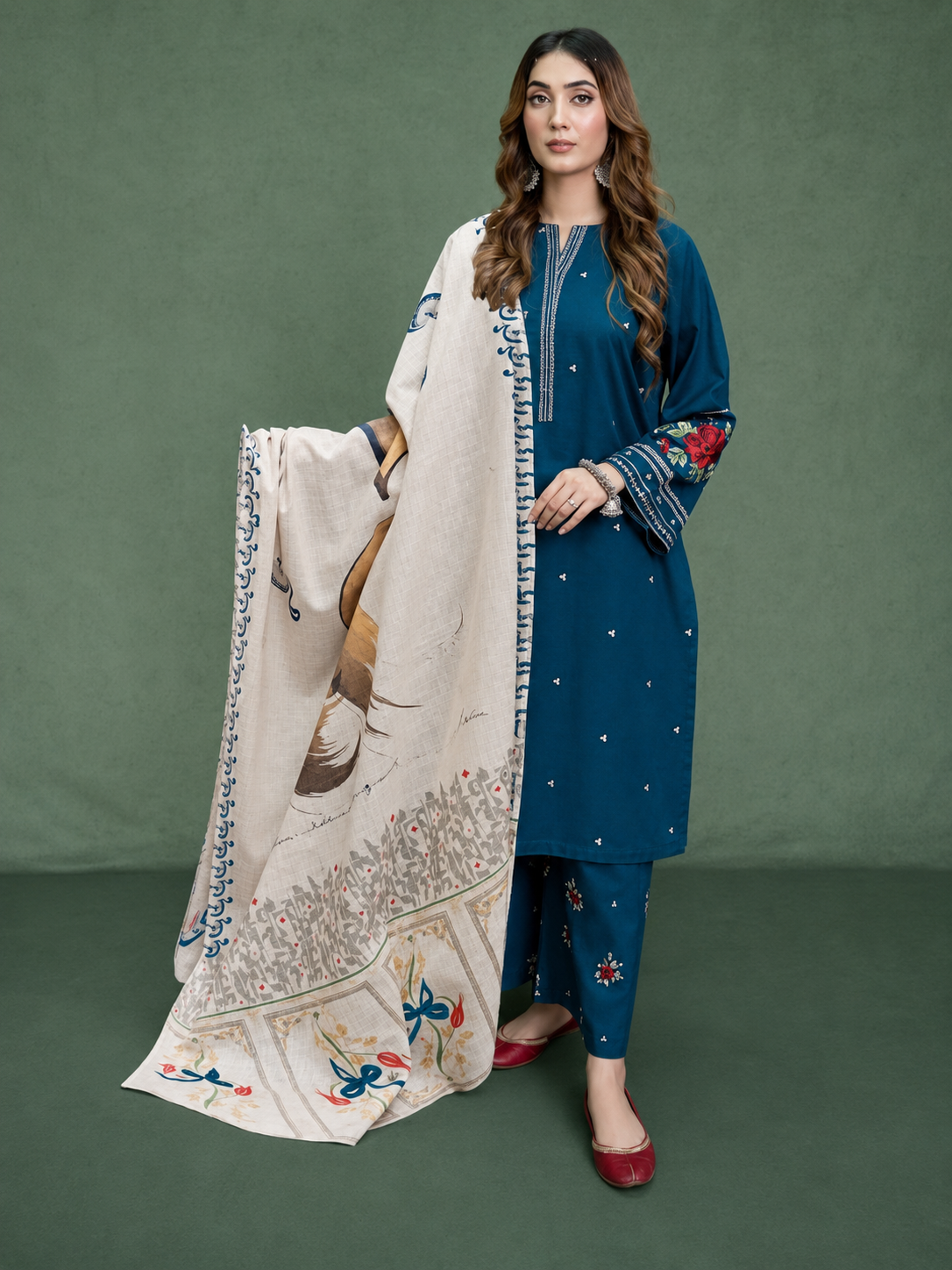 Urge Lawn Embroidered 3 Piece | UG249