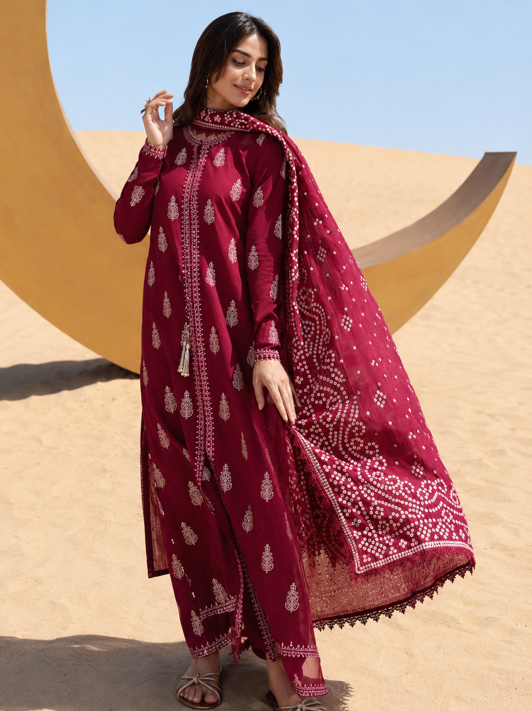 Urge Lawn Embroidered 3 Piece | UG252