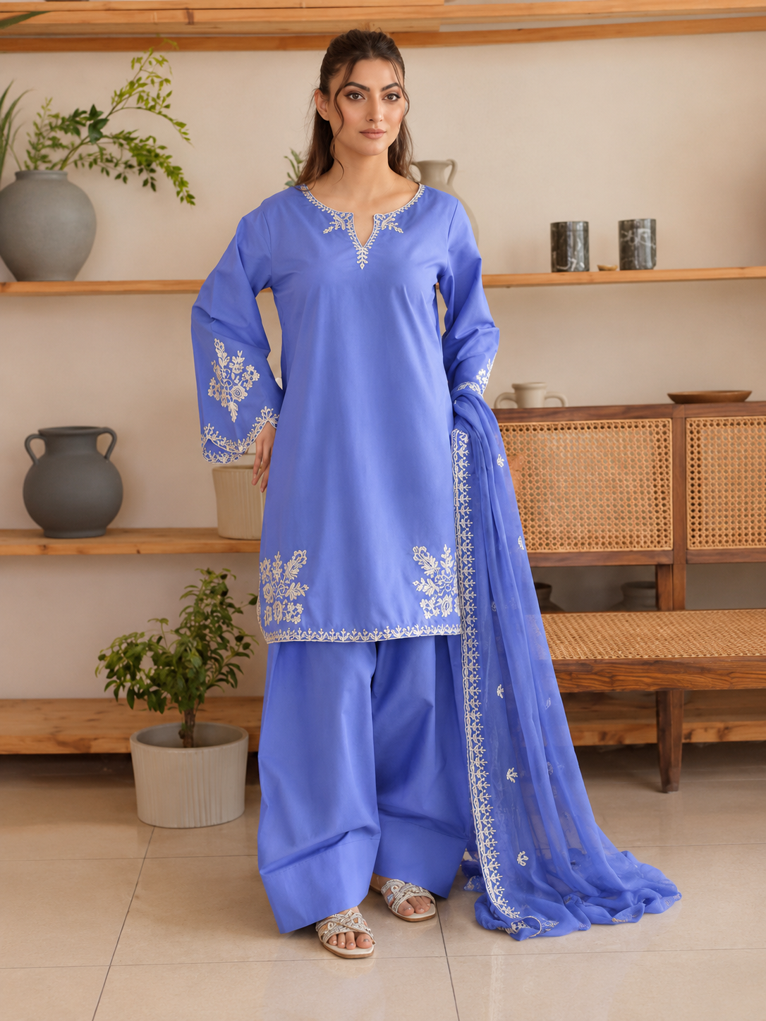 Urge Lawn Embroidered 3 Piece | UG255