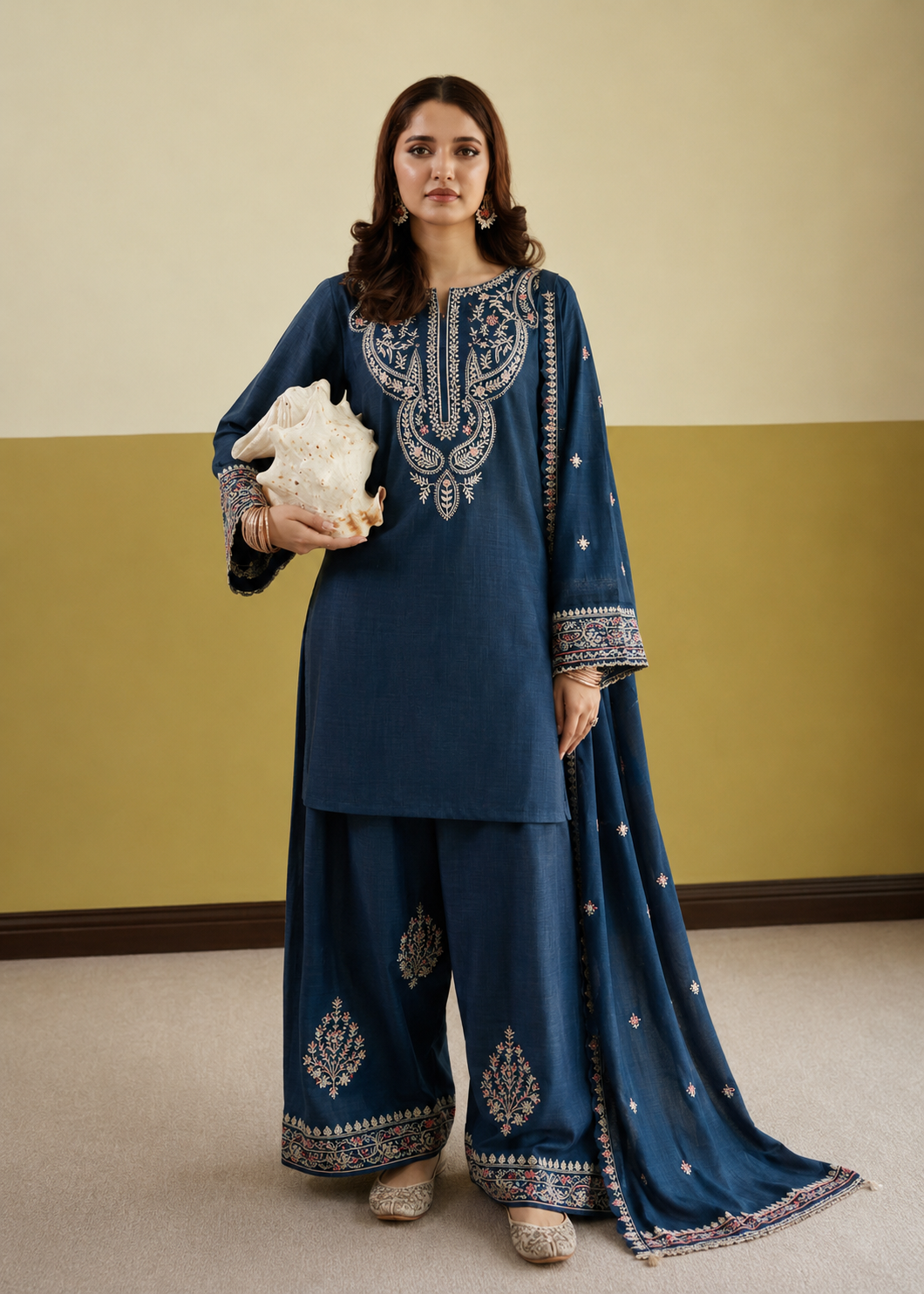 Laam Lawn Embroidered 2 Piece | LM213