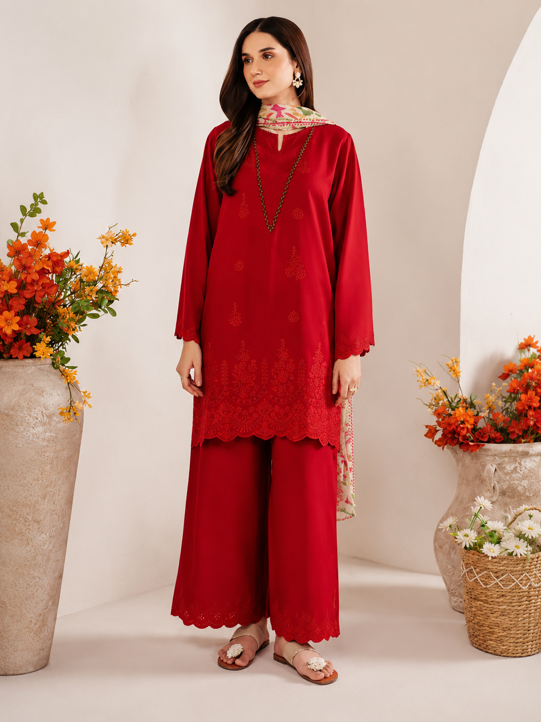 Sapphire Lawn Embroidered 3 Piece | SP131