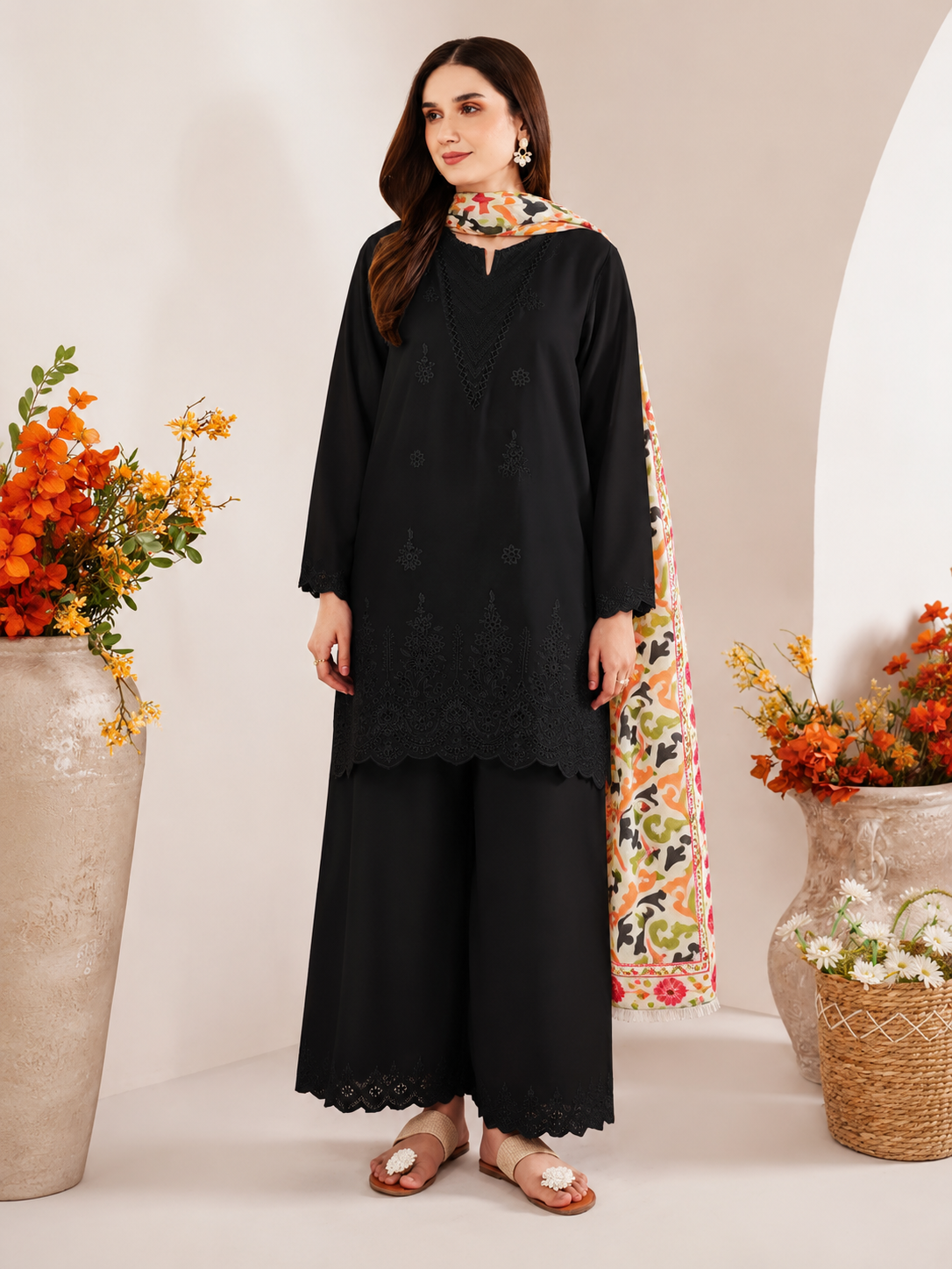 Sapphire Lawn Embroidered 3 Piece | SP135