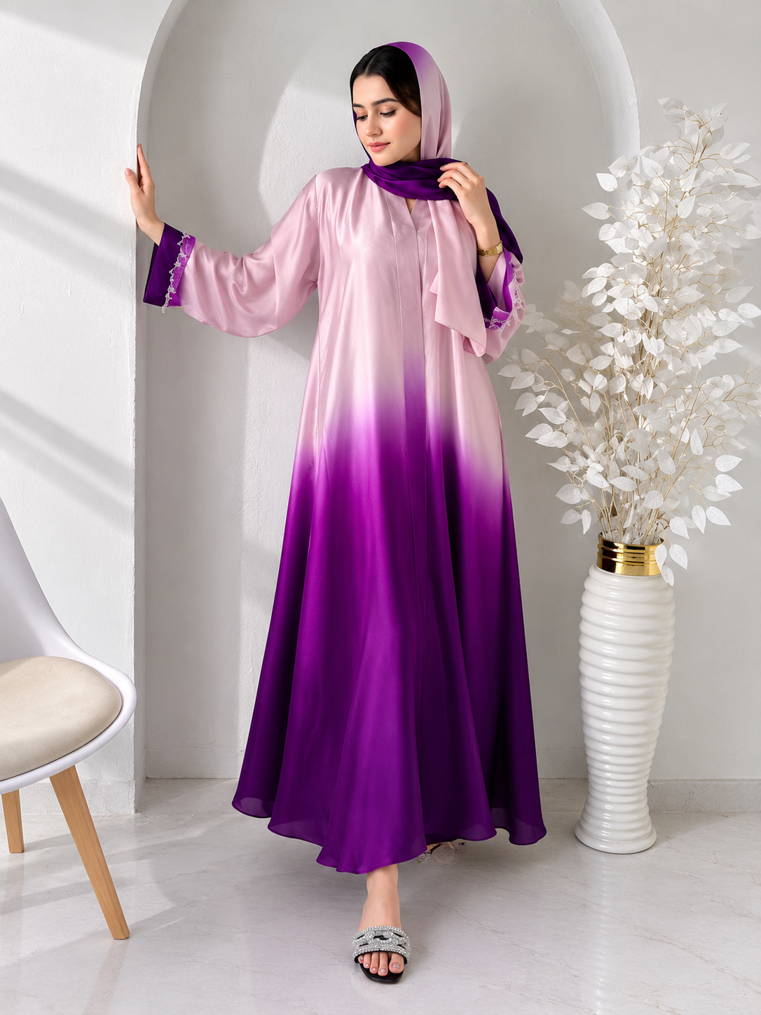 Maria B Silk Digital Printed 3 Piece | MB237