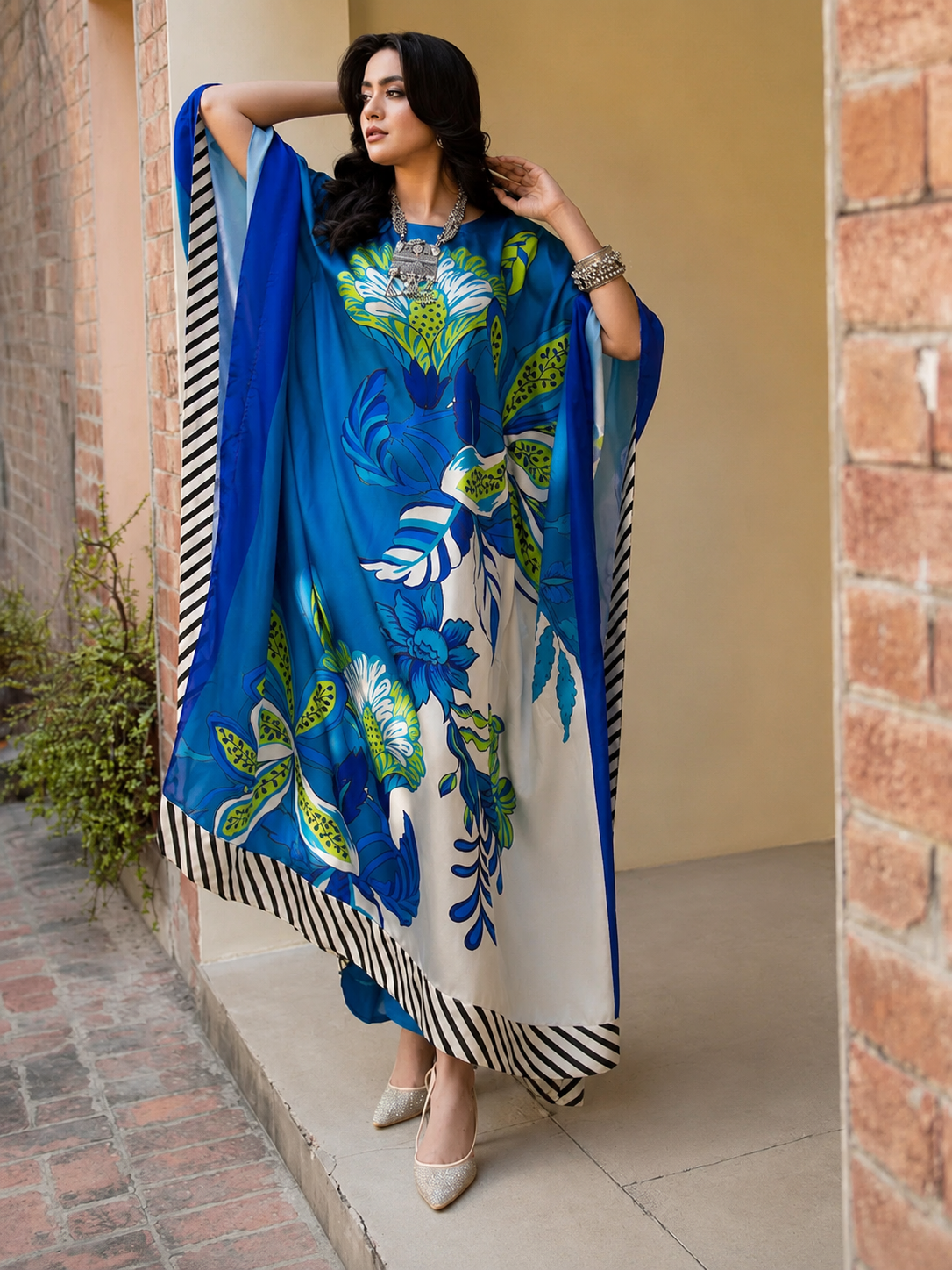 Maria B Silk Digital Printed 3 Piece | MB236