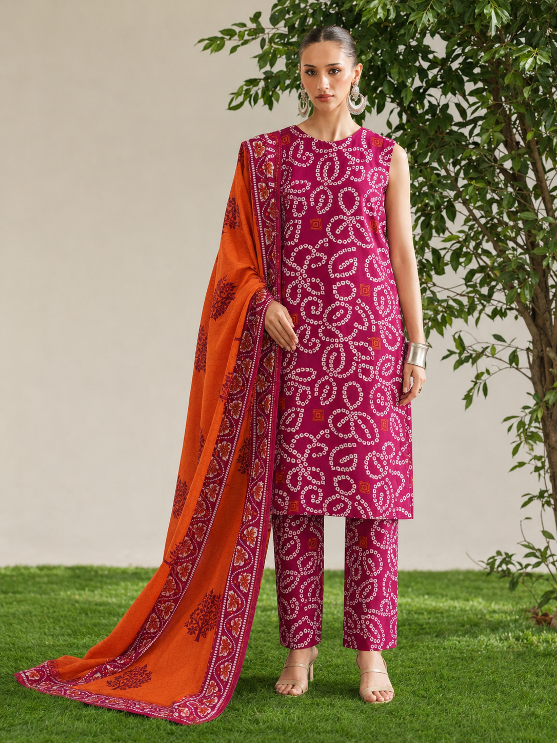 Maria B Linen Digital Printed 3 Piece | MB315