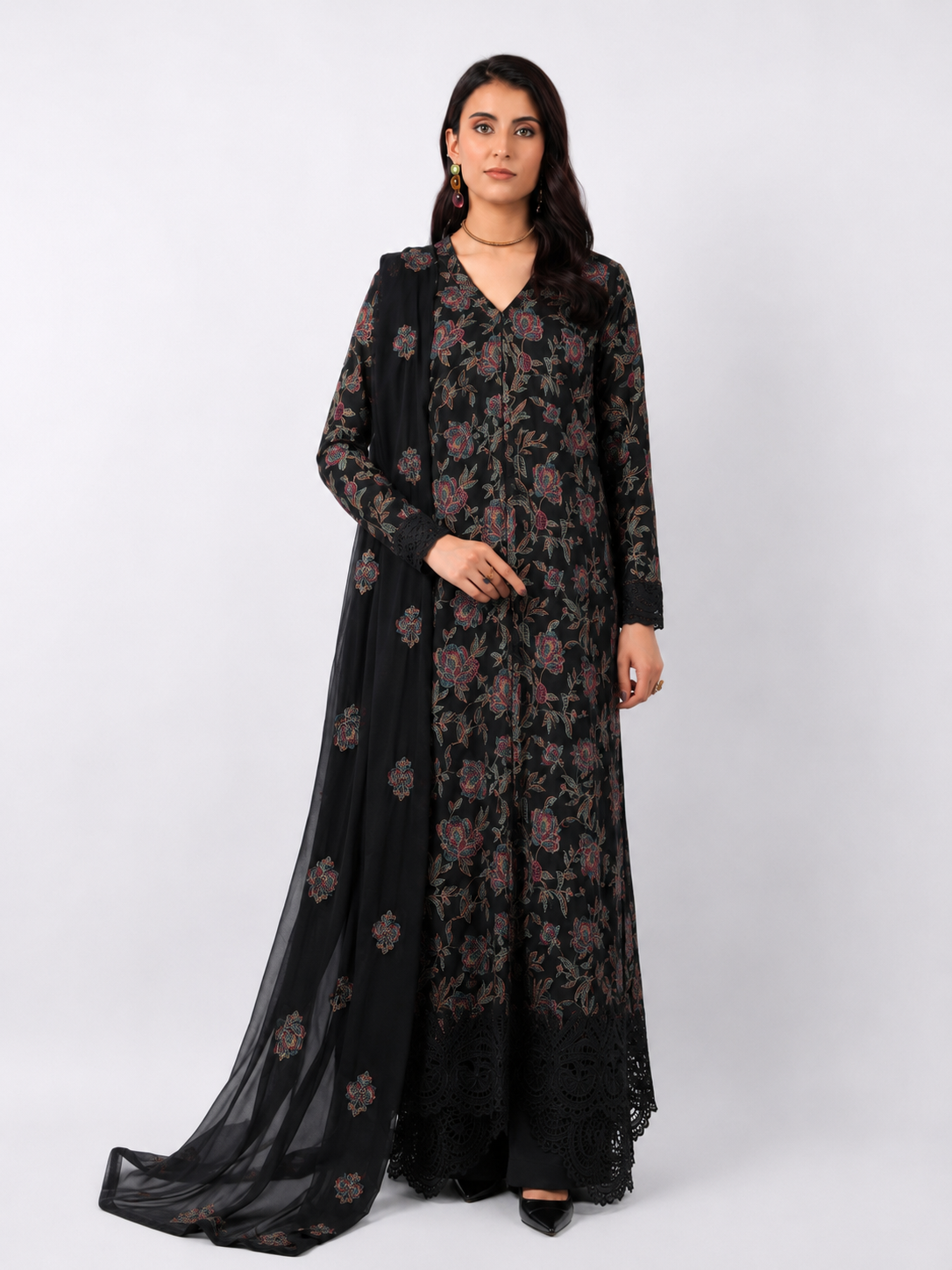 Bareeze Lawn Embroidered 3 Piece | BZ225