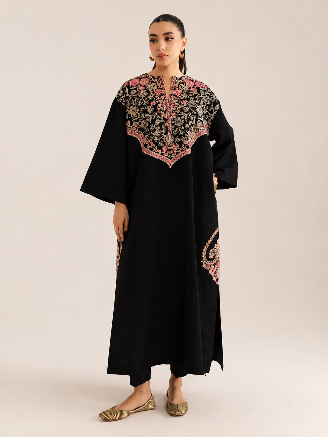 Charles & Keith Lawn Embroidered 3 Piece | CK100