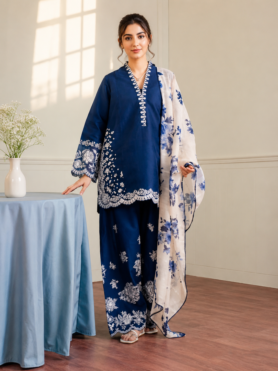 Urge Lawn Embroidered 3 Piece | UG222