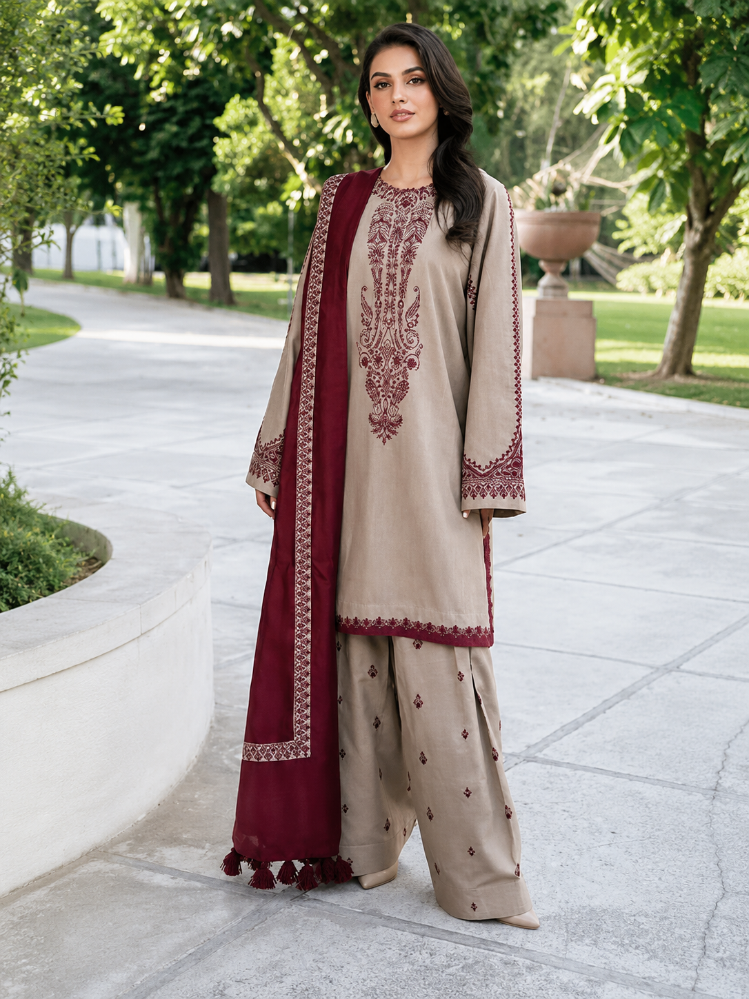 Urge Lawn Embroidered 3 Piece | UG225