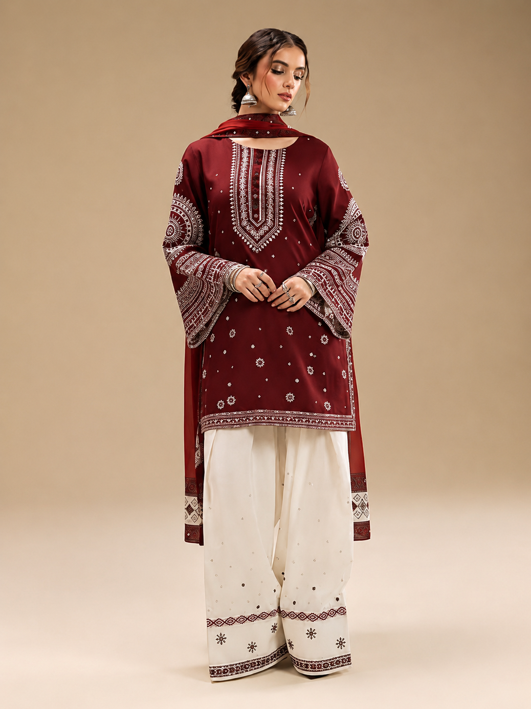 Urge Lawn Embroidered 3 Piece | UG232