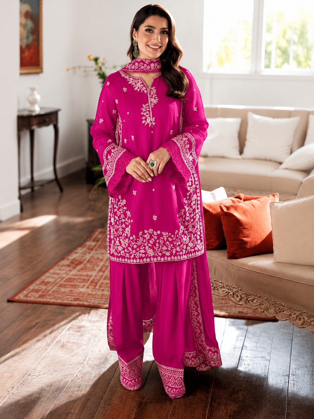Urge Lawn Embroidered 3 Piece | UG235