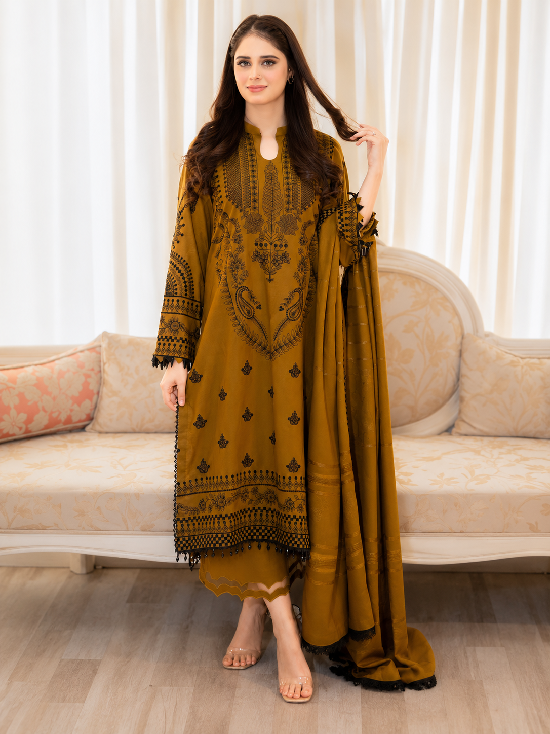 Urge Lawn Embroidered 3 Piece | UG236
