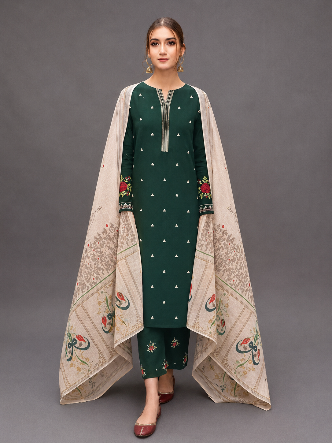 Urge Lawn Embroidered 3 Piece | UG216
