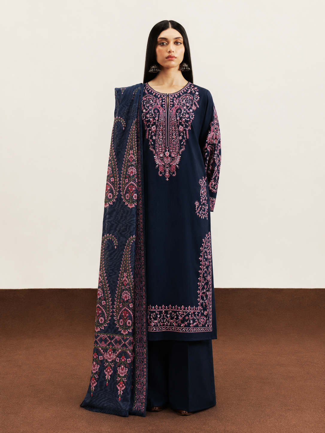 Zara Lawn Embroidered 3 Piece | ZR902