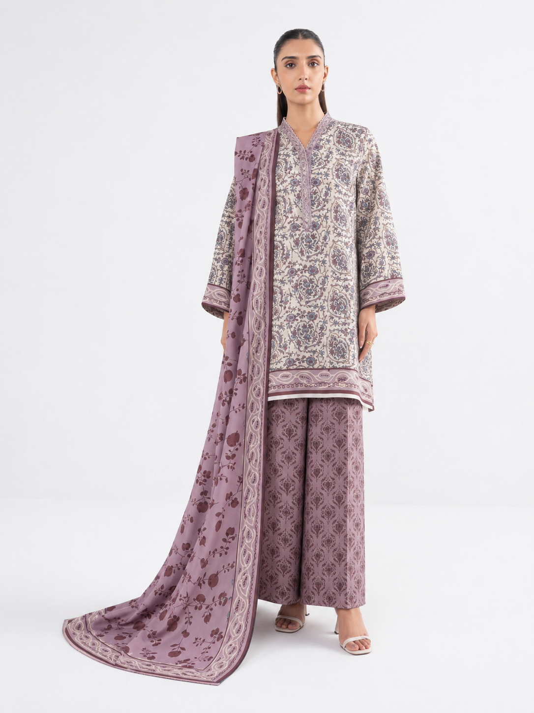 Sapphire Lawn Digital Printed 3 Piece | SP129