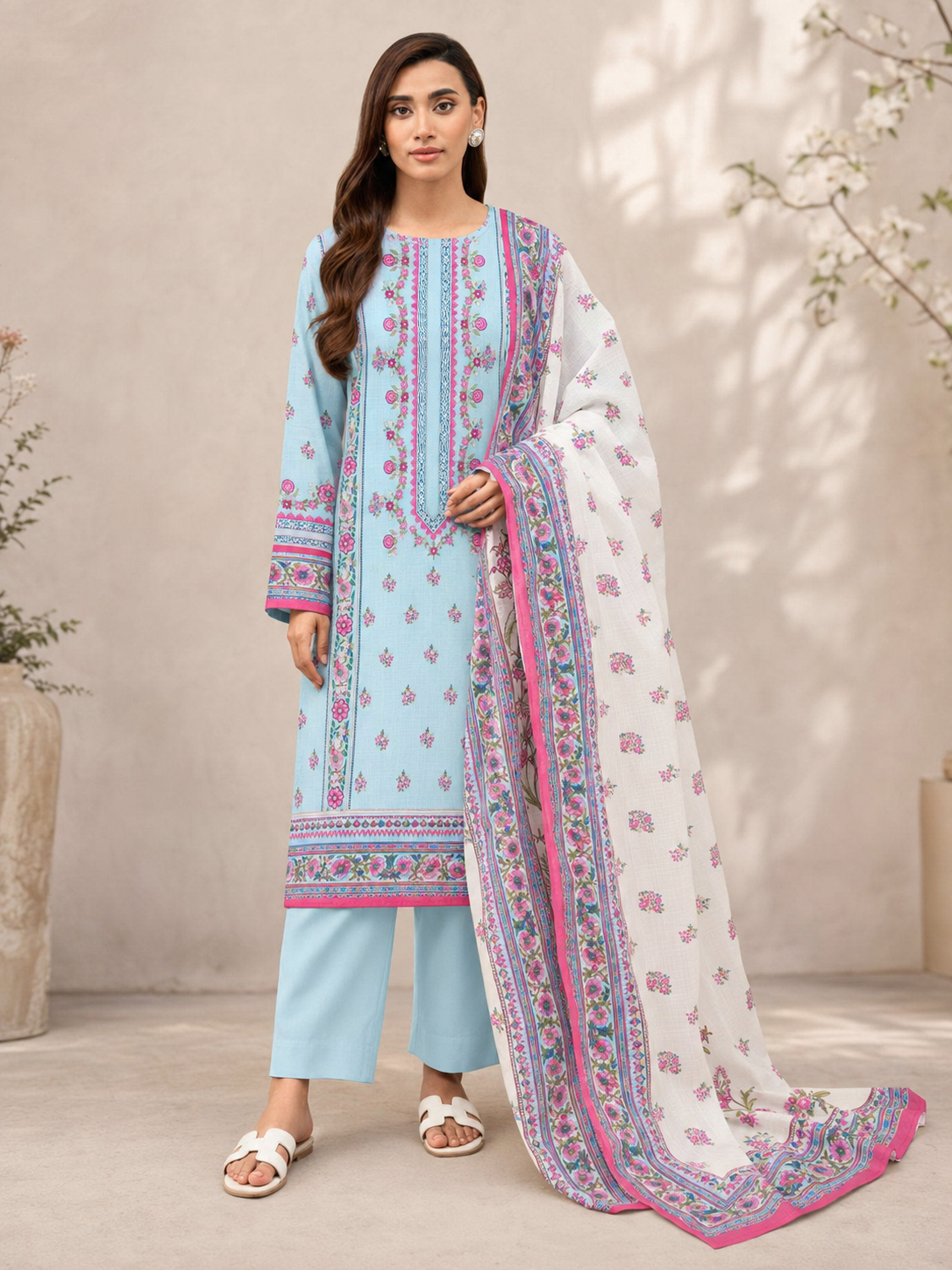 Mausummery Lawn Digital Printed 3 Piece | MY112