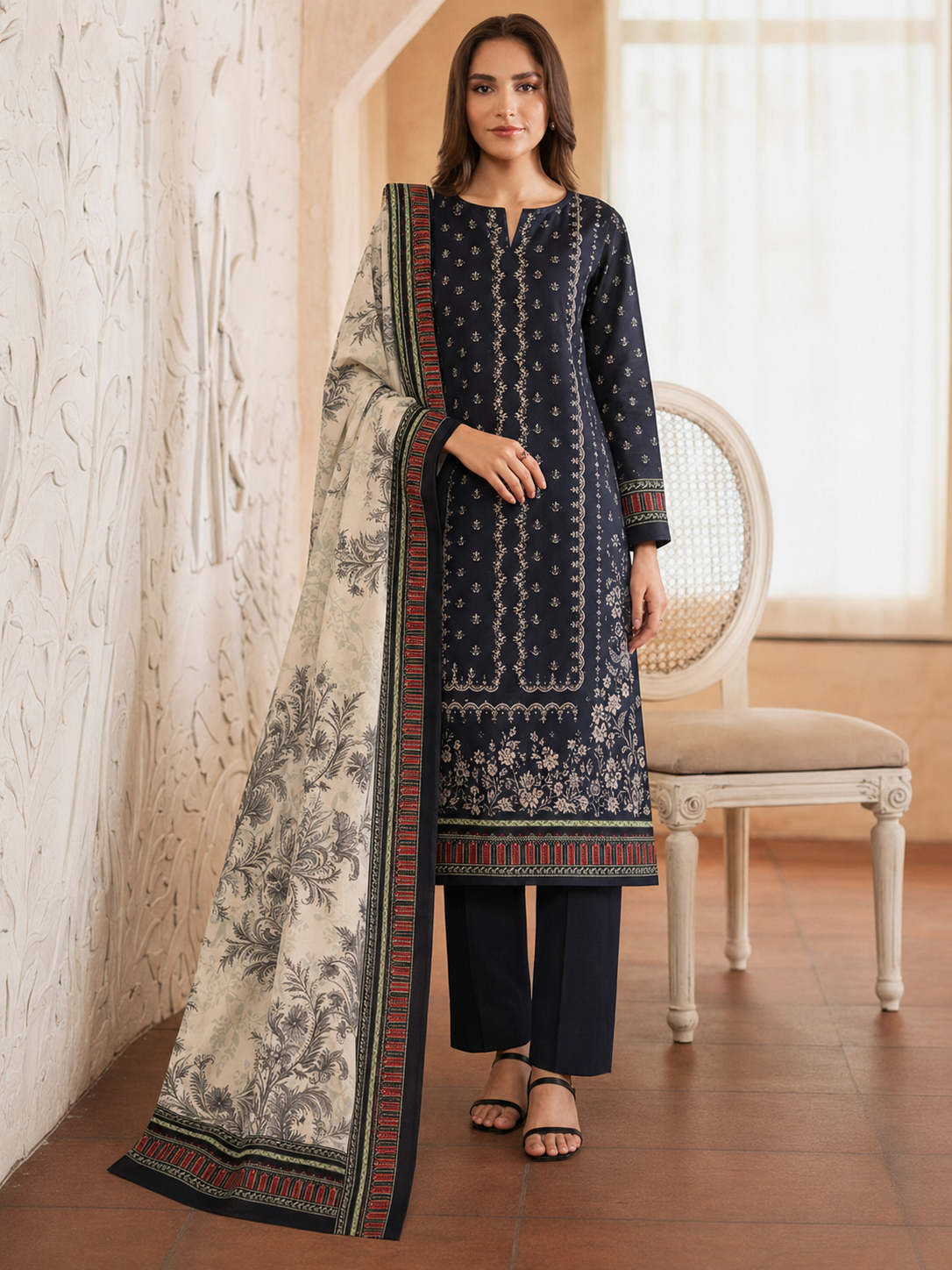 Mausummery Lawn Digital Printed 3 Piece | MY111