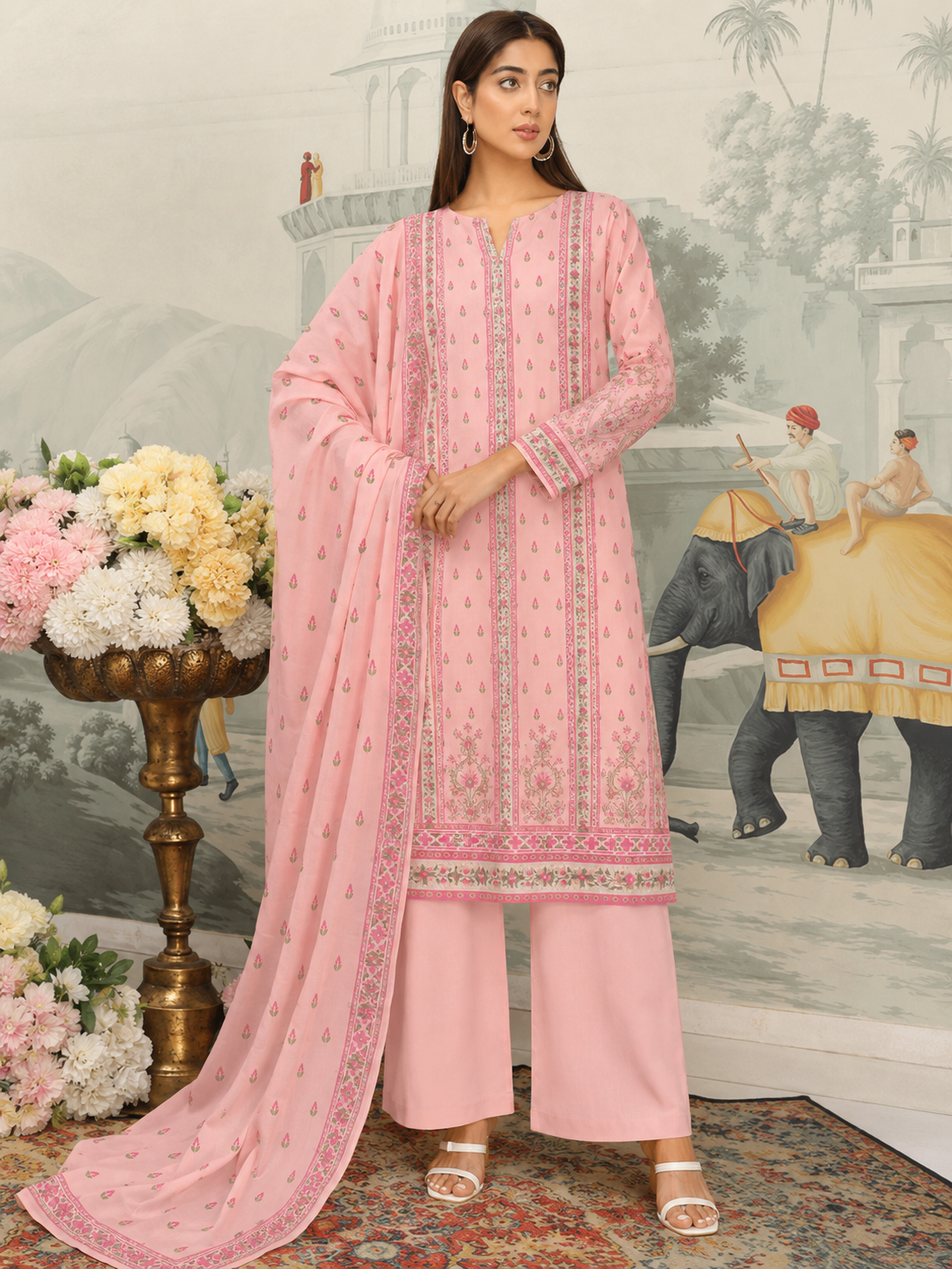 Mausummery Lawn Digital Printed 3 Piece | MY121