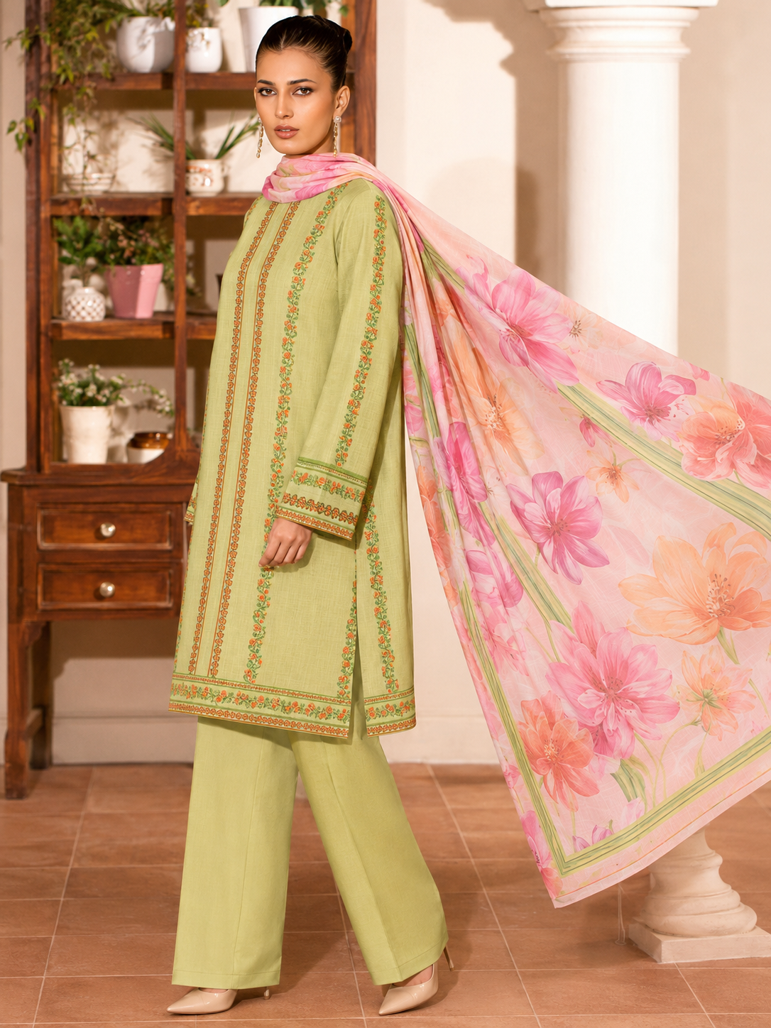 Mausummery Lawn Digital Printed 3 Piece | MY120
