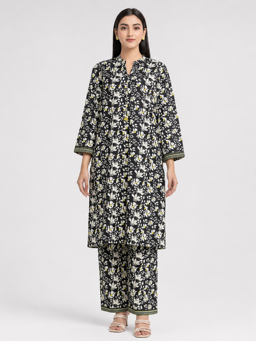 Edenrobe Lawn Digital Printed 2 Piece | ER104