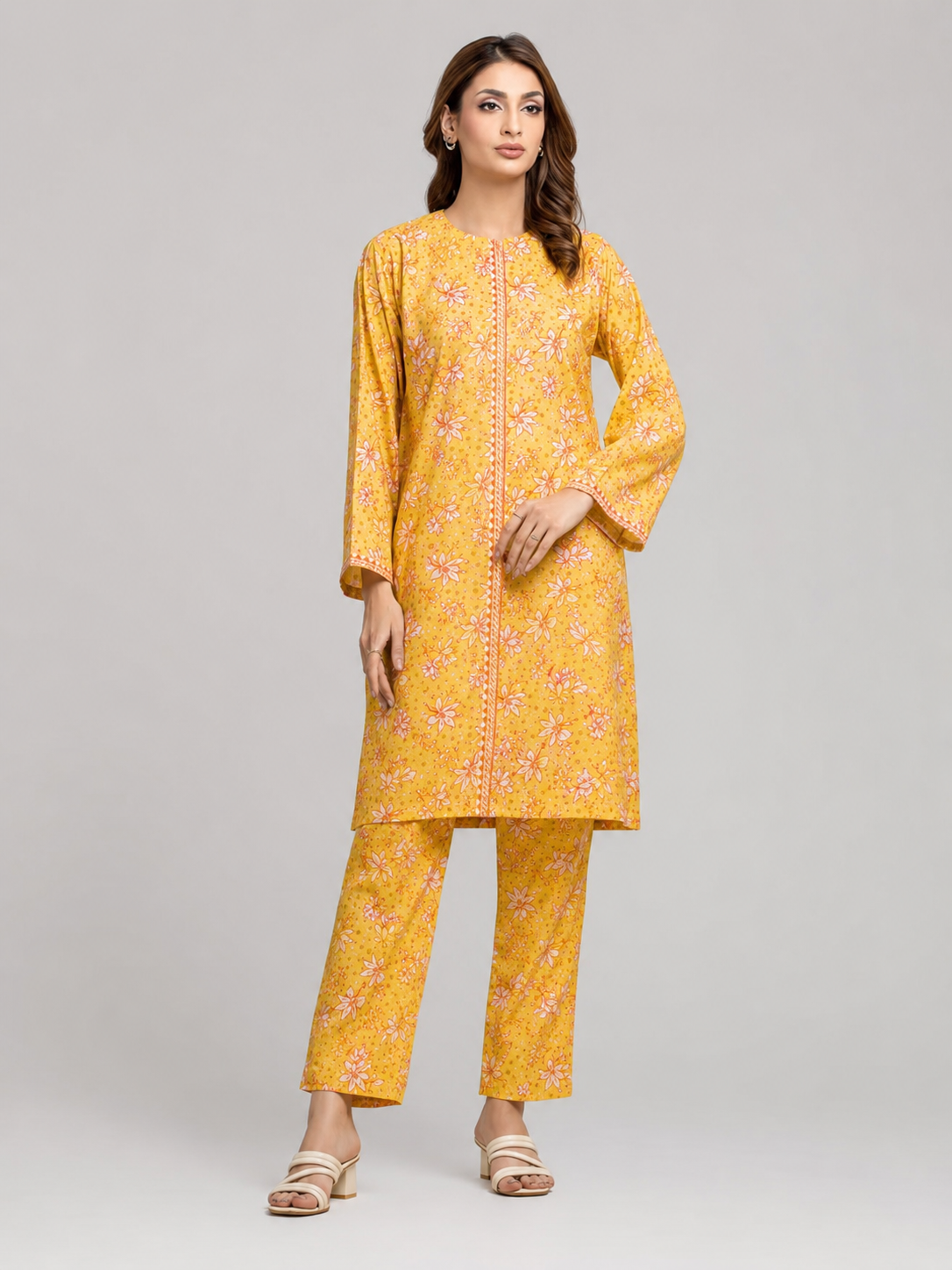 Edenrobe Lawn Digital Printed 2 Piece | ER110