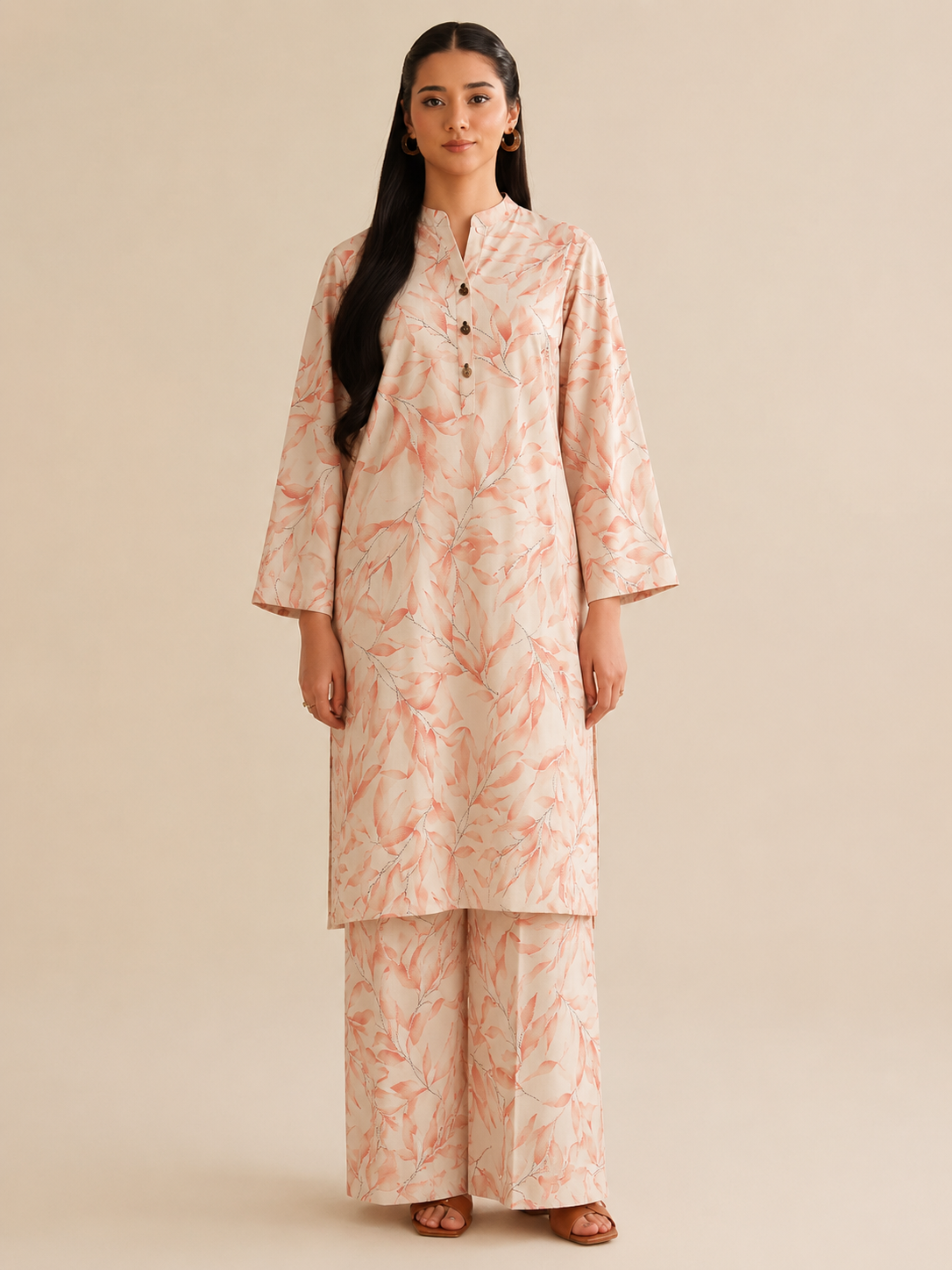 Edenrobe Lawn Digital Printed 2 Piece | ER109