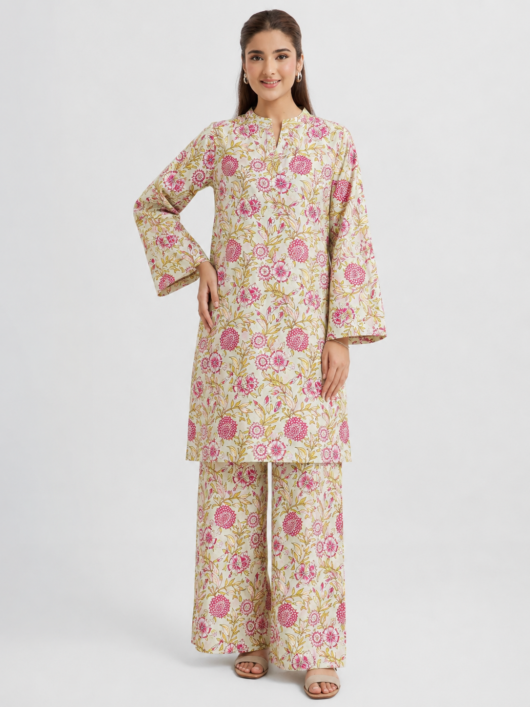 Edenrobe Lawn Digital Printed 2 Piece | ER112