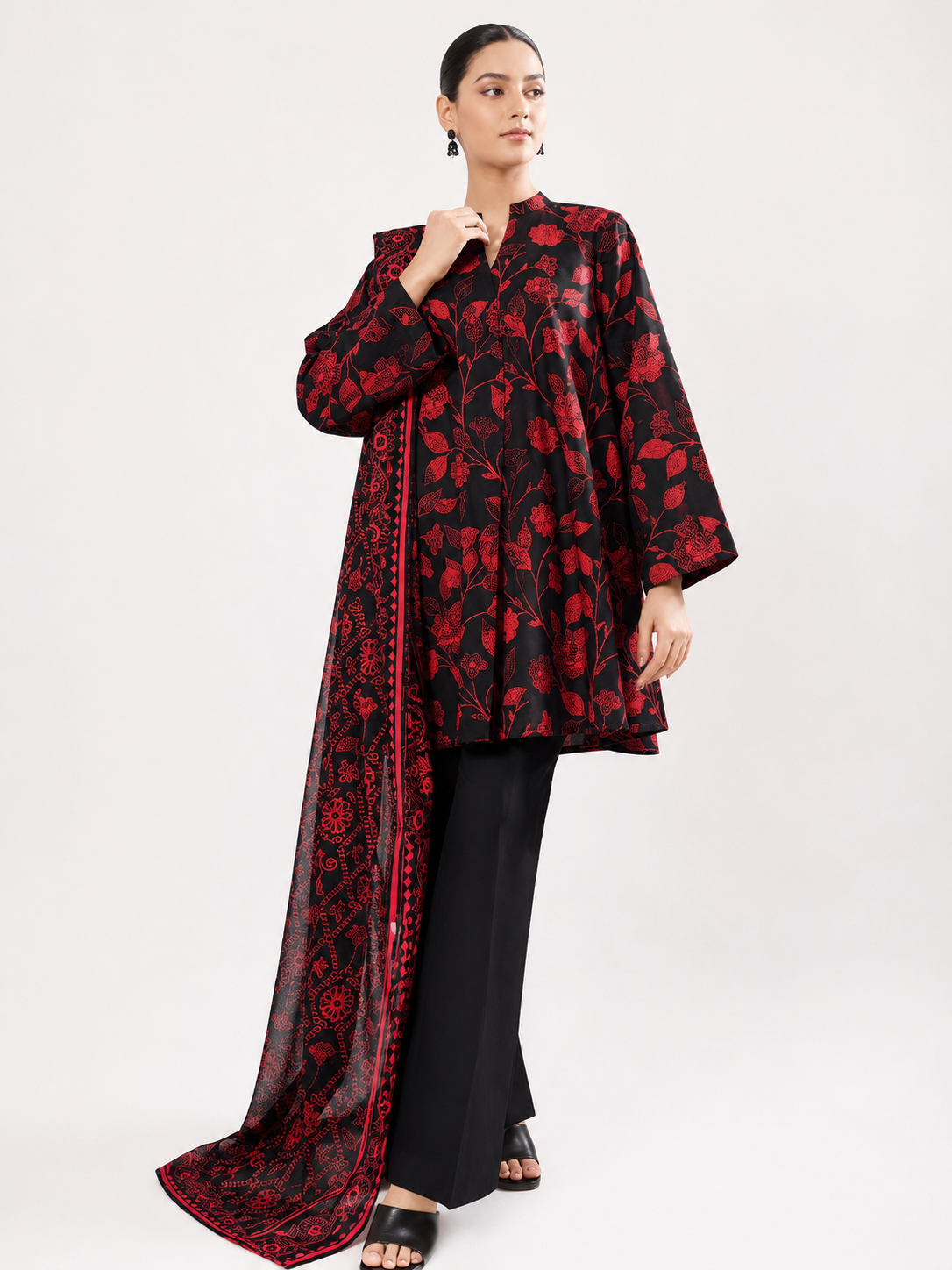 Saya Lawn Digital Printed 3 Piece | AY106
