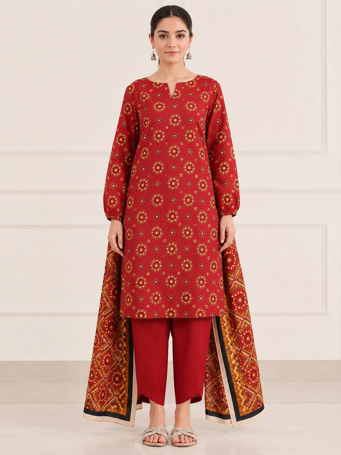 Saya Lawn Digital Printed 3 Piece | AY109
