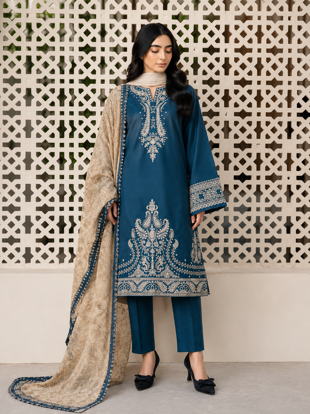 Urge Lawn Embroidered 3 Piece | UG230