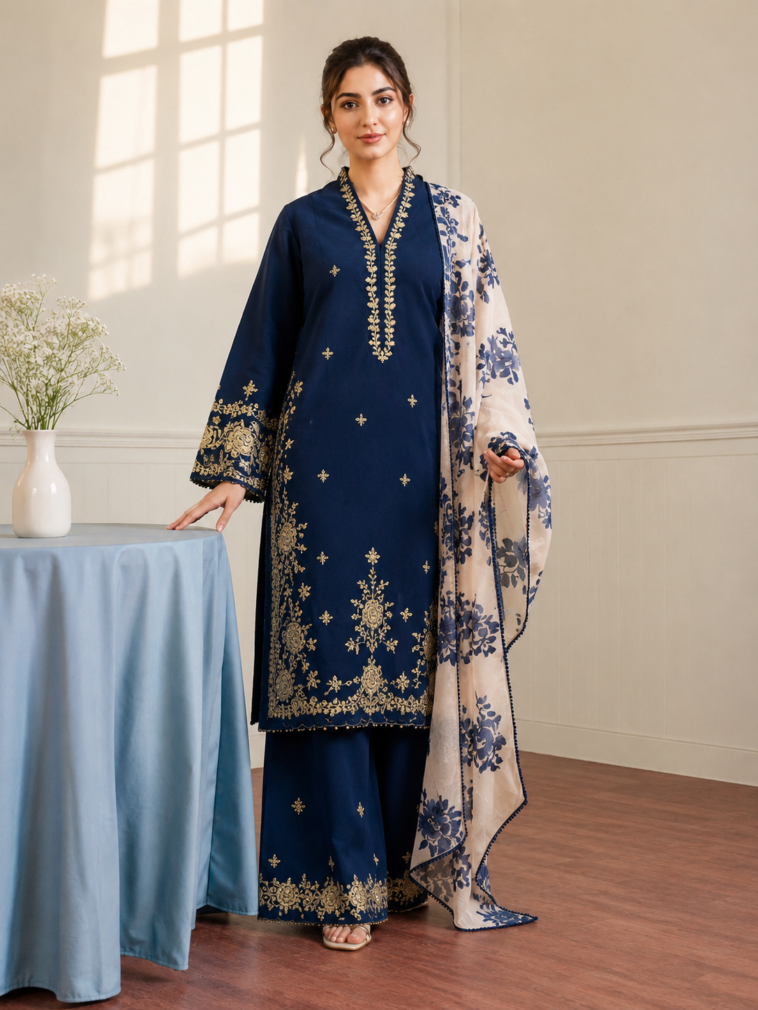 Urge Lawn Embroidered 3 Piece | UG222